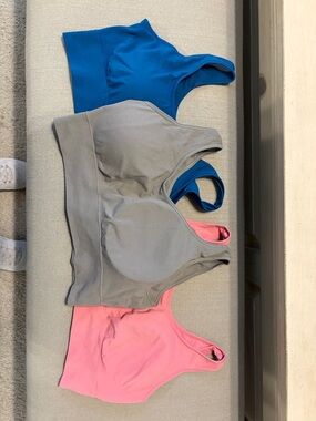 32 Degrees Seamless Sports Bras - Blue, Gray, Pink